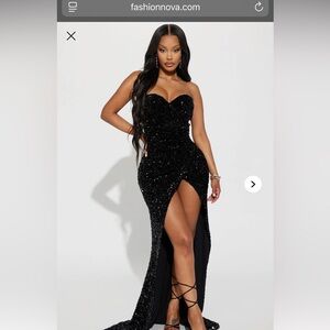 Fashion Nova Sequin Gown